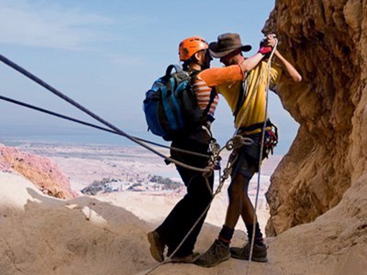 Canyoning in Israel