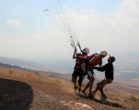 Paragliding in Israel
